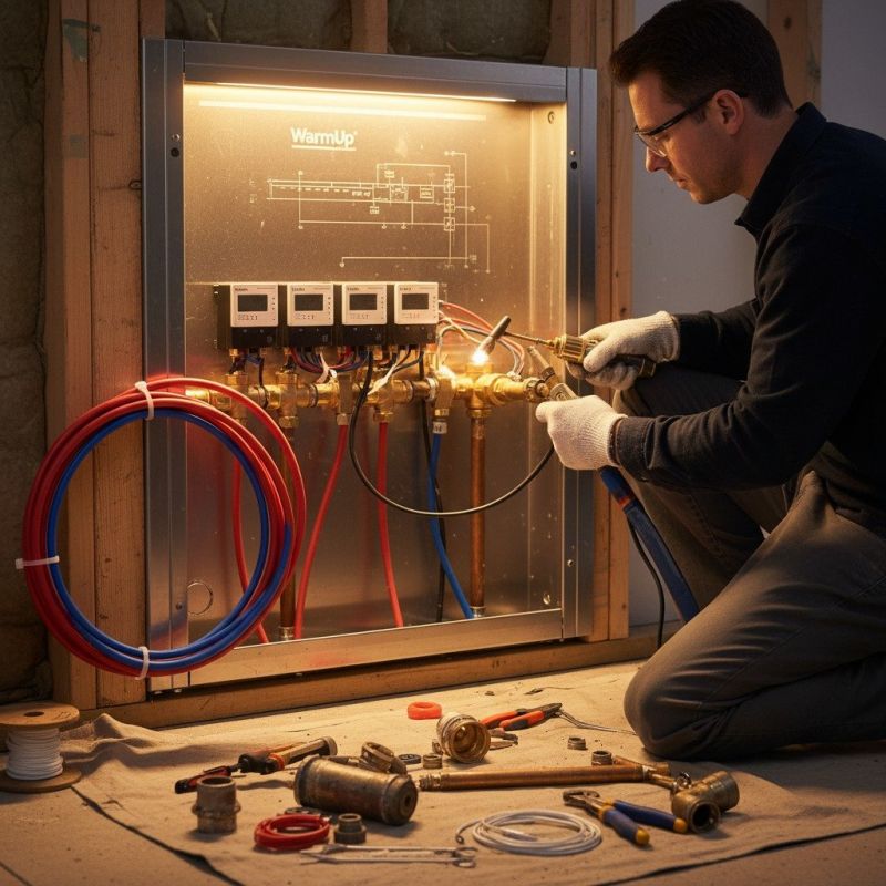 Panel Heating Installation